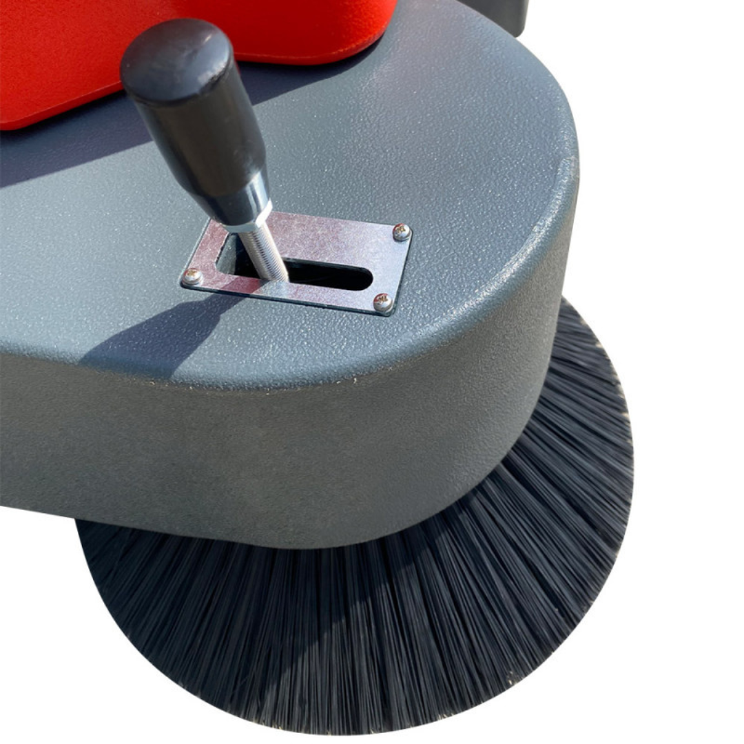 Applawn 39.4-in Cleaning Path Hand-Push Floor Sweeper 11.9-GAL Dustbin